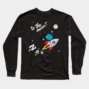 NANO to the Moon !!! Long Sleeve T-Shirt